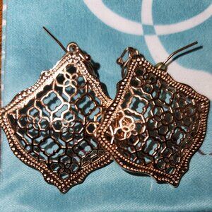 Kendra Scott Rose Gold Earrings